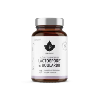 Mjölksyrabakterier | Lactospore + Boulardii - 60 kapslar